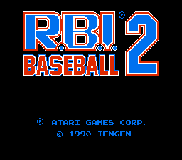 R.B.I. Baseball 2 (USA) (Unl)